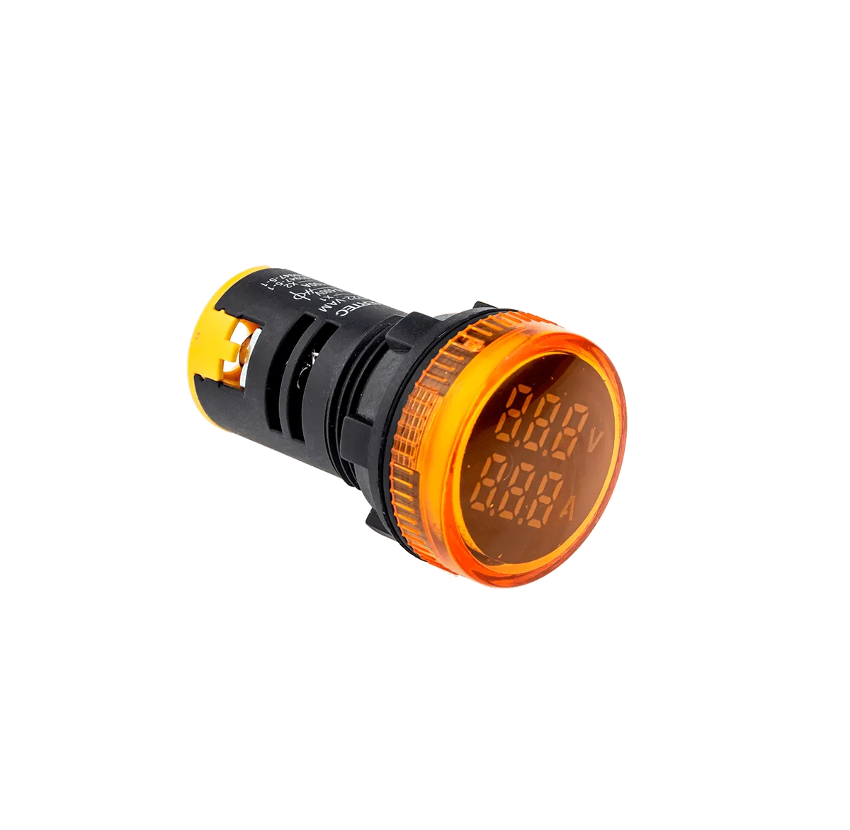Индикатор тока и напряжения, желтый