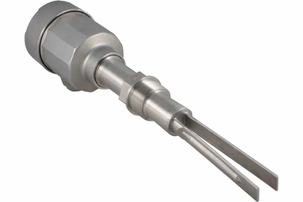 Вибрационный датчик предельного уровня сыпучих материалов в алюм. корпусе, -40 +250 С, Pmax=10 bar, 22-265 VAC - 20-46 VDC, IP 67, чувств. от 10 г/л, соединение- резьба G 1 1/2", нерж. сталь 304, удлинение 2000 мм, нерж. сталь 304, выход- реле DPDT