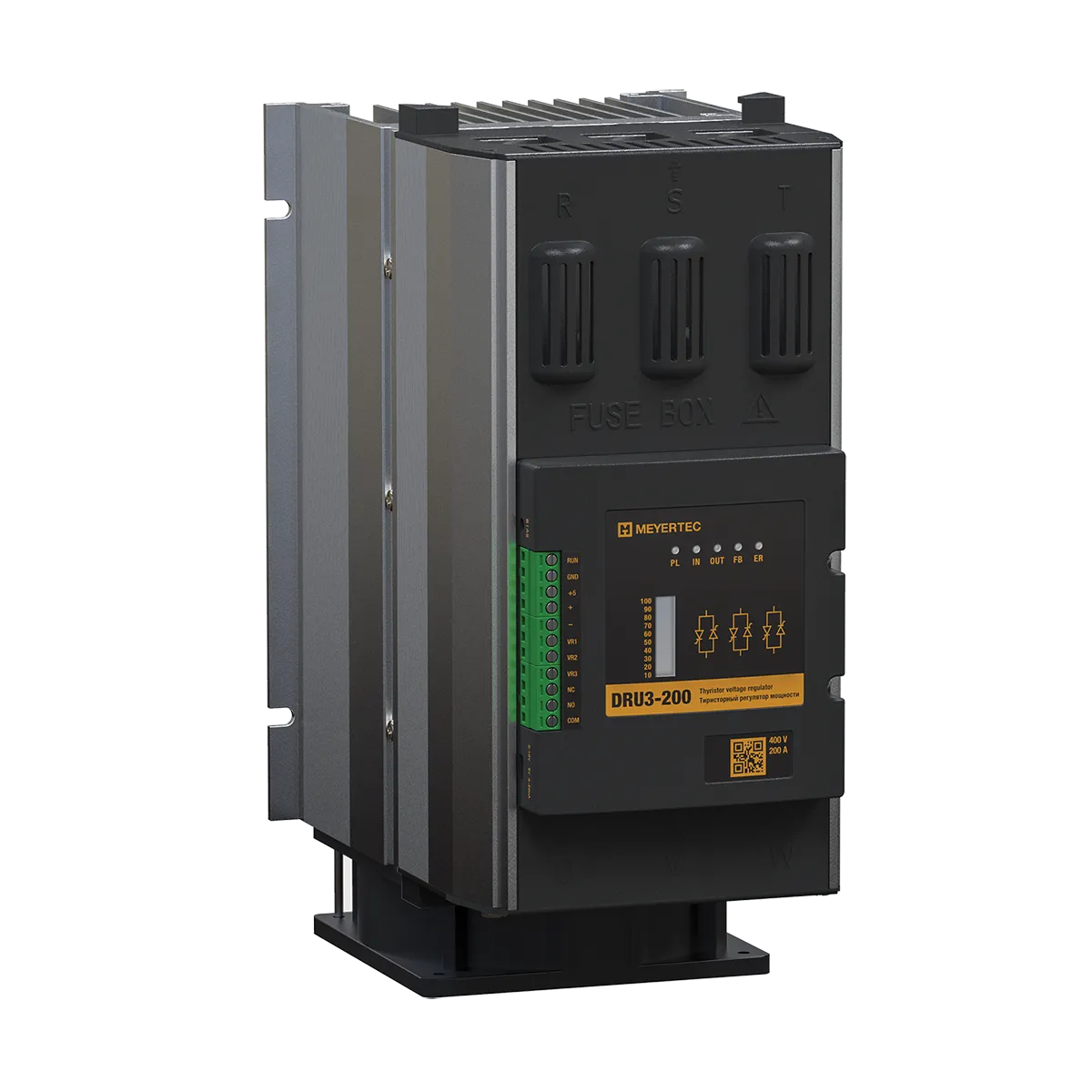 Трехфазный регулятор мощности, максимальный ток 200А, номинальный ток 125 А