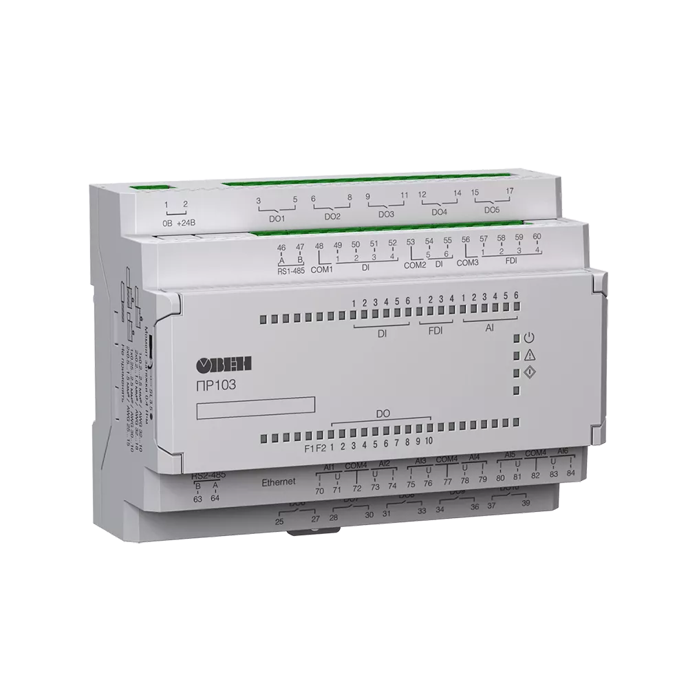 ПР103 программируемое реле с Ethernet