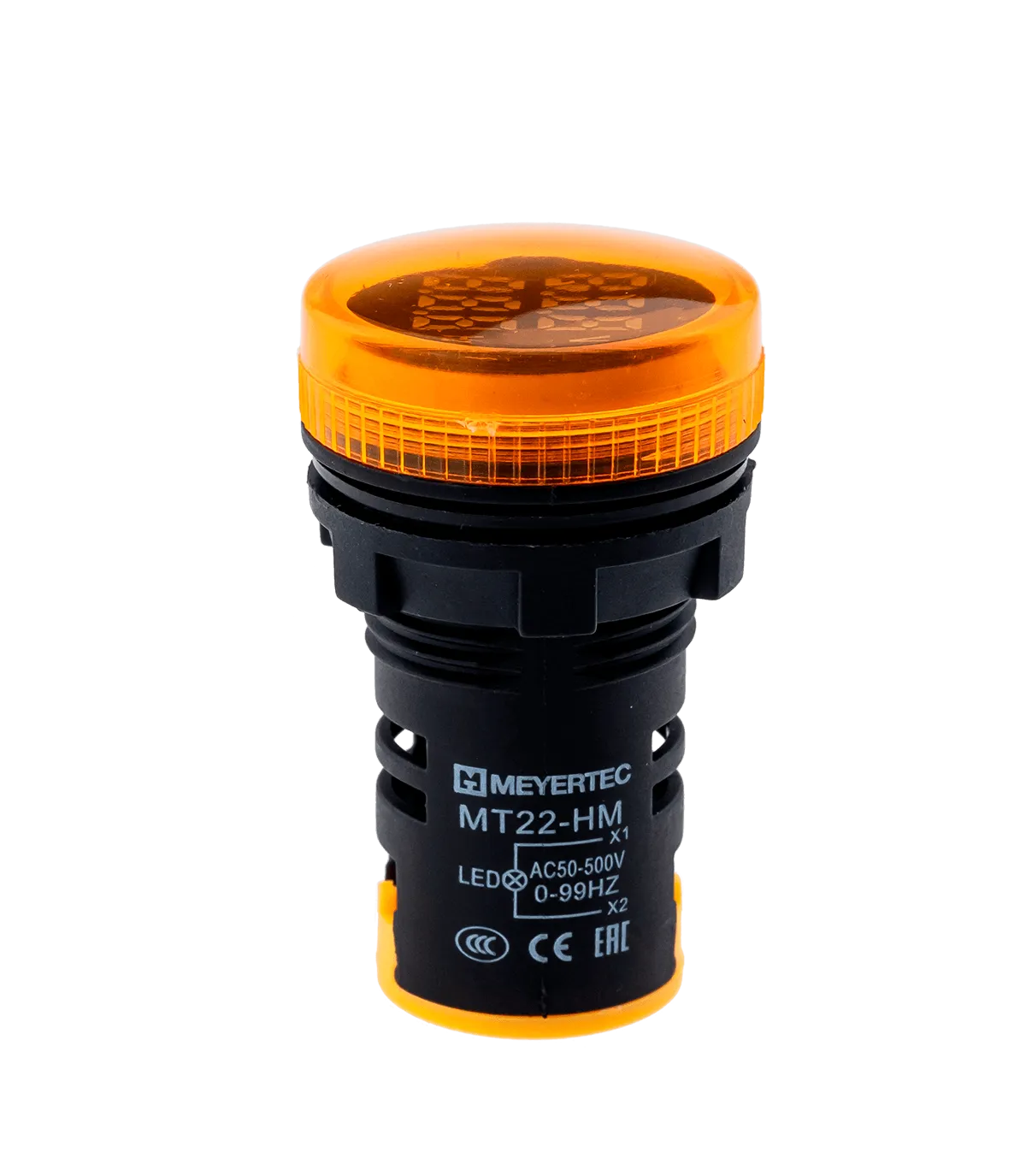 Индикатор напряжения и частоты, желтый