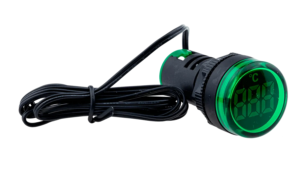 Индикатор температуры, зеленый