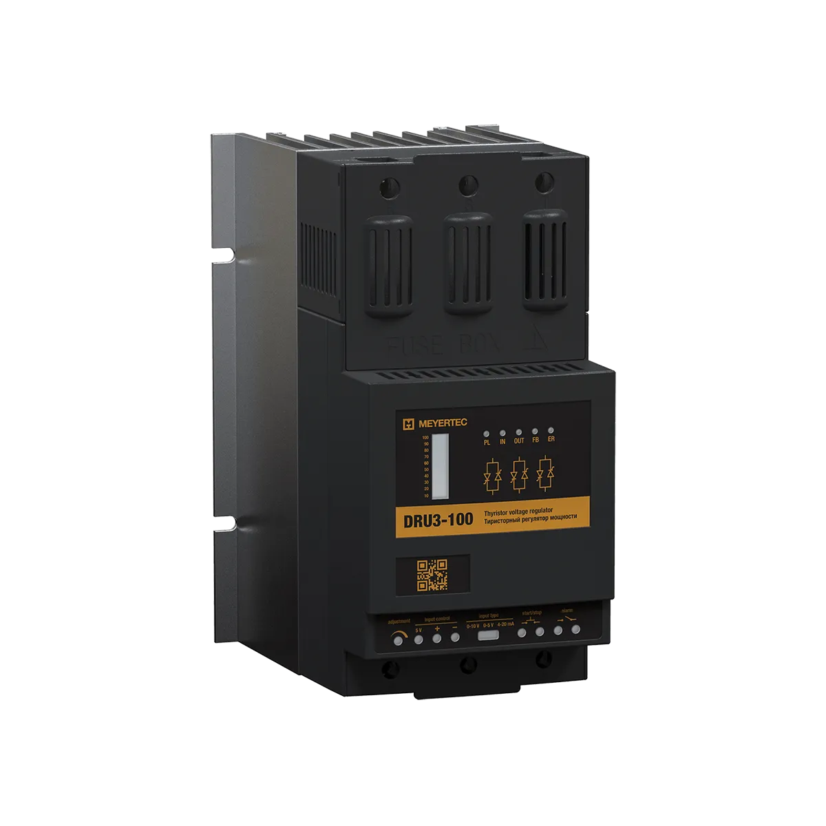 Трехфазный регулятор мощности, максимальный ток 100А, номинальный ток 63 А