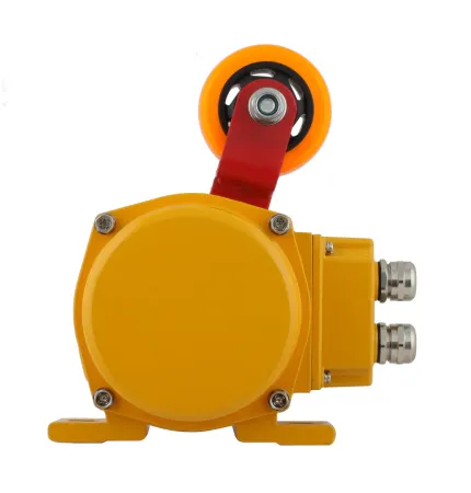 Датчик провисания конвейерной ленты в алюм. корпусе, -40...+75С, 250 VAC, 10 A, IP65, 2 релейных выхода