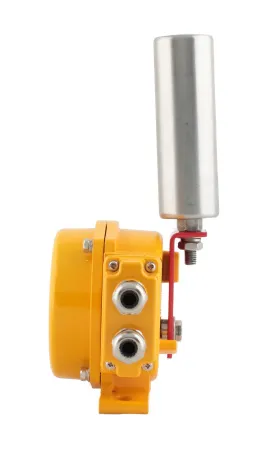 Датчик контроля схода ленты в алюм. корпусе, -40...+75С, 250 VAC, 10 A, IP65, 2 релейных выхода, материал контактного ролика - нерж. сталь