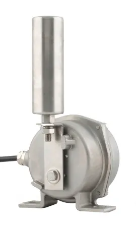 Датчик контроля схода ленты в корпусе из нерж. стали, взрывозащ. ТР ТС 012/2011, -40...+60С, 250 VAC, 10 A, IP67, 2 релейных выхода, материал контактного ролика - нерж. сталь