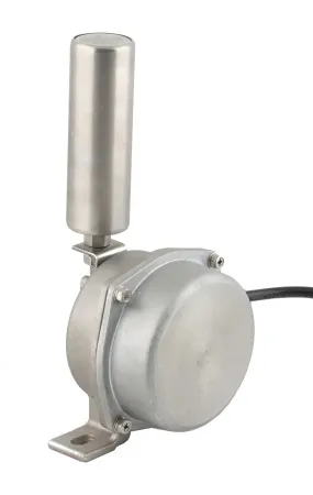 Датчик контроля схода ленты в корпусе из нерж. стали, взрывозащ. ТР ТС 012/2011, -40...+60С, 250 VAC, 10 A, IP67, 2 релейных выхода, материал контактного ролика - нерж. сталь