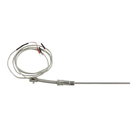 INNOCONT Датчик температуры с кабелем, исполнение S, спай Pt100, рабочая часть: диаметр 4,8мм длина 150мм, втулка М12x1,5, длина кабеля 1.5м TS-W-S-Pt100-4,8-150-1,5