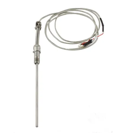 INNOCONT Датчик температуры с кабелем, исполнение S, спай Pt100, рабочая часть: диаметр 4,8мм длина 150мм, втулка М12x1,5, длина кабеля 1.5м TS-W-S-Pt100-4,8-150-1,5
