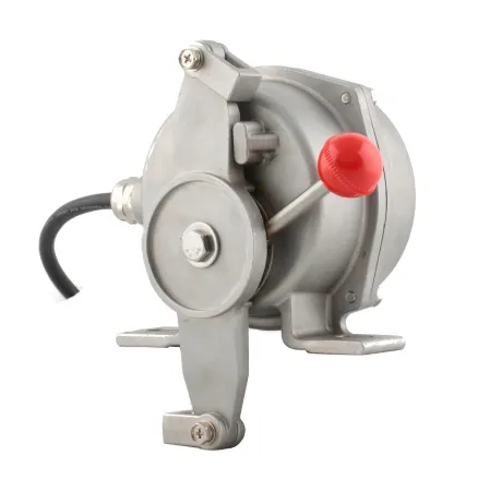 Датчик остановки конвейера в корпусе из нерж. стали, взрывозащ. ТР ТС 012/2011, -40...+60С, 250 VAC, 10 A, IP67, 2 релейных выхода