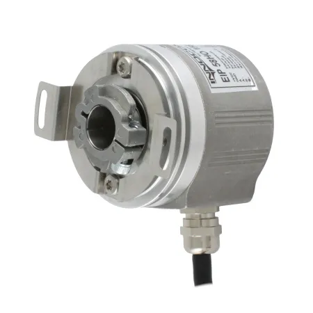 Инкрементальный программируемый энкодер D=58мм, полый вал 15мм, 3000 имп/об, 5…30VDC, выход TTL/HTL с инверсией, IP6