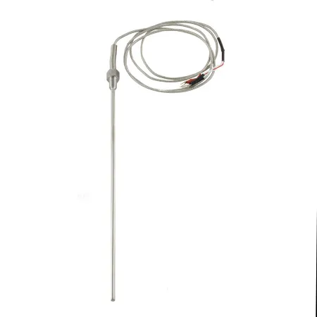 INNOCONT Датчик температуры с кабелем, исполнение N, спай Pt100, раб. часть: диаметр 4,8мм длина 300мм, резьба 1/8", длина кабеля 1.5м TS-W-N-Pt100-4,8-300-1,5-1/8
