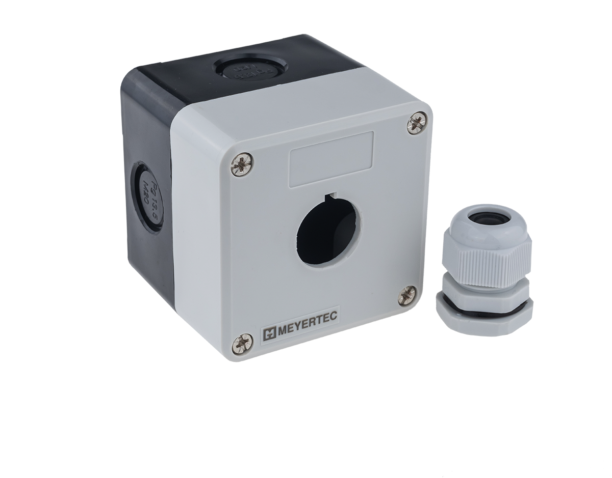 Корпус пластиковый, 1 место, серый