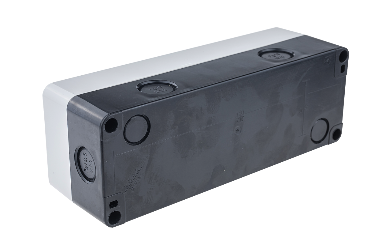 Корпус пластиковый, 5 места, серый