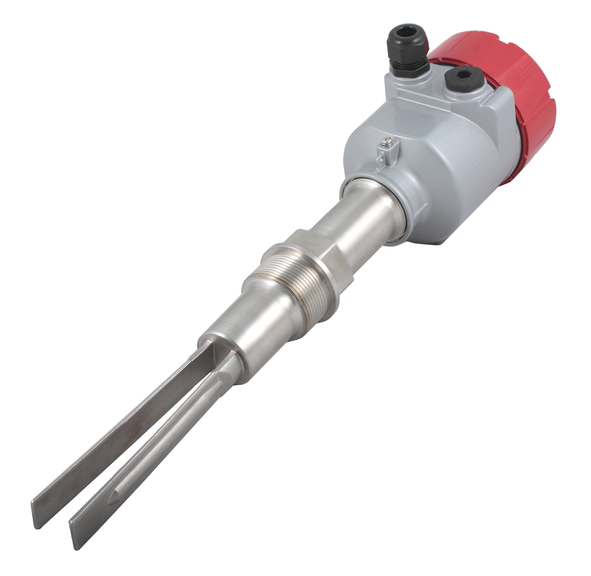 Вибрационный датчик предельного уровня сыпучих материалов в алюм. корпусе, -40 +150 С, Pmax=10 bar, 22-265 VAC - 20-46 VDC, IP 67, чувств. от 10 г/л, соединение- резьба G 1 1/2", нерж. сталь 304, удлинение 3000 мм, нерж. сталь 304, выход- реле DPDT