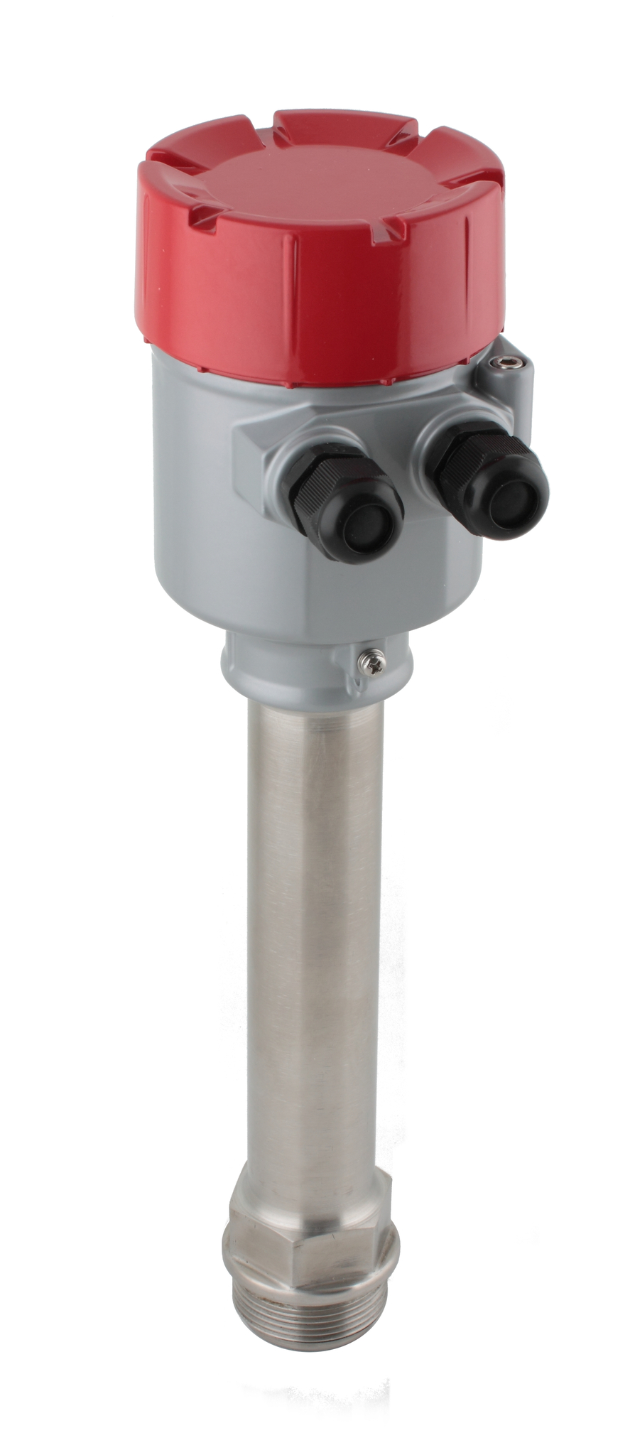 Микроволновый сигнализатор потока сыпучих материалов в алюм. корпусе, зона действия до 1,2 м, -40 +250 С, Pmax=25 bar, 30-250 VAC - 20-35 VDC, IP 67, соединение- резьба G 1 1/2", нерж. сталь 304, 2 кабельных ввода, выход- реле DPDT, регулир. задержка сигн