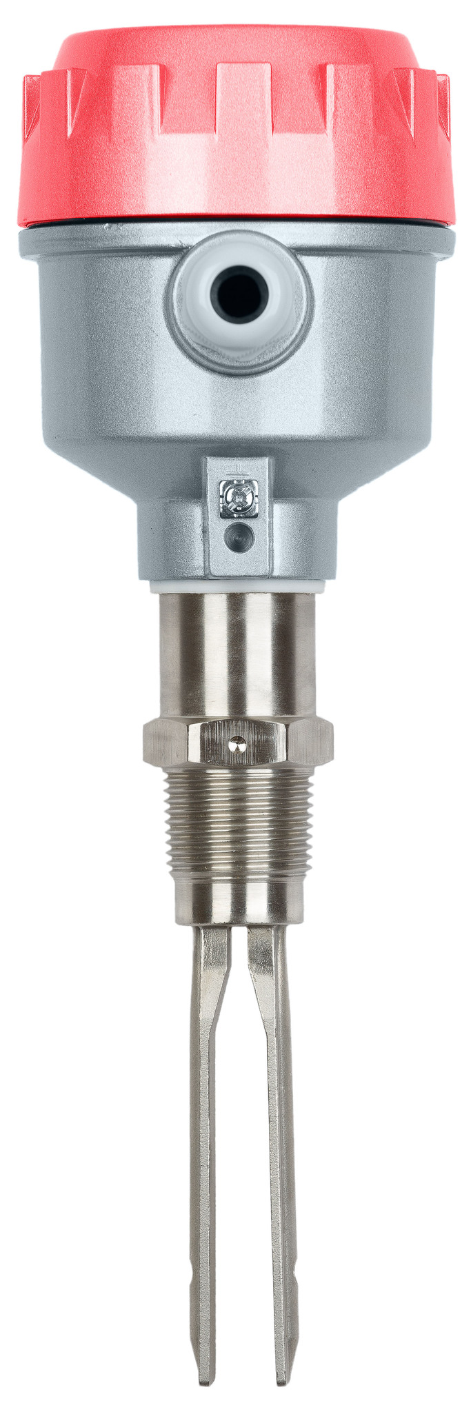 Вибрационный датчик предельного уровня жидкостей в алюм. корпусе, -30 +80 С, Pmax=20 bar, 220 VAC, IP 65, соединение- резьба 1" PT, нерж. сталь, удлинение 4000 мм, нерж. сталь, 2 релейных выхода