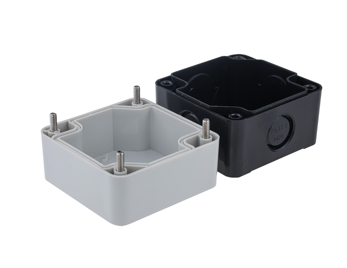 Корпус пластиковый, 1 место, серый